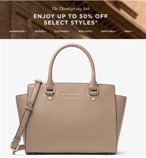 michael kors thanksgiving sale 2023|michael kors handbags black friday.